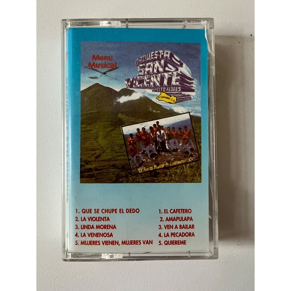 Orquesta San Vicente De Tito Flores Cassette 1994 Play Tested